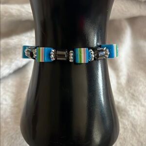 Colorful hematite Beaded Bracelet